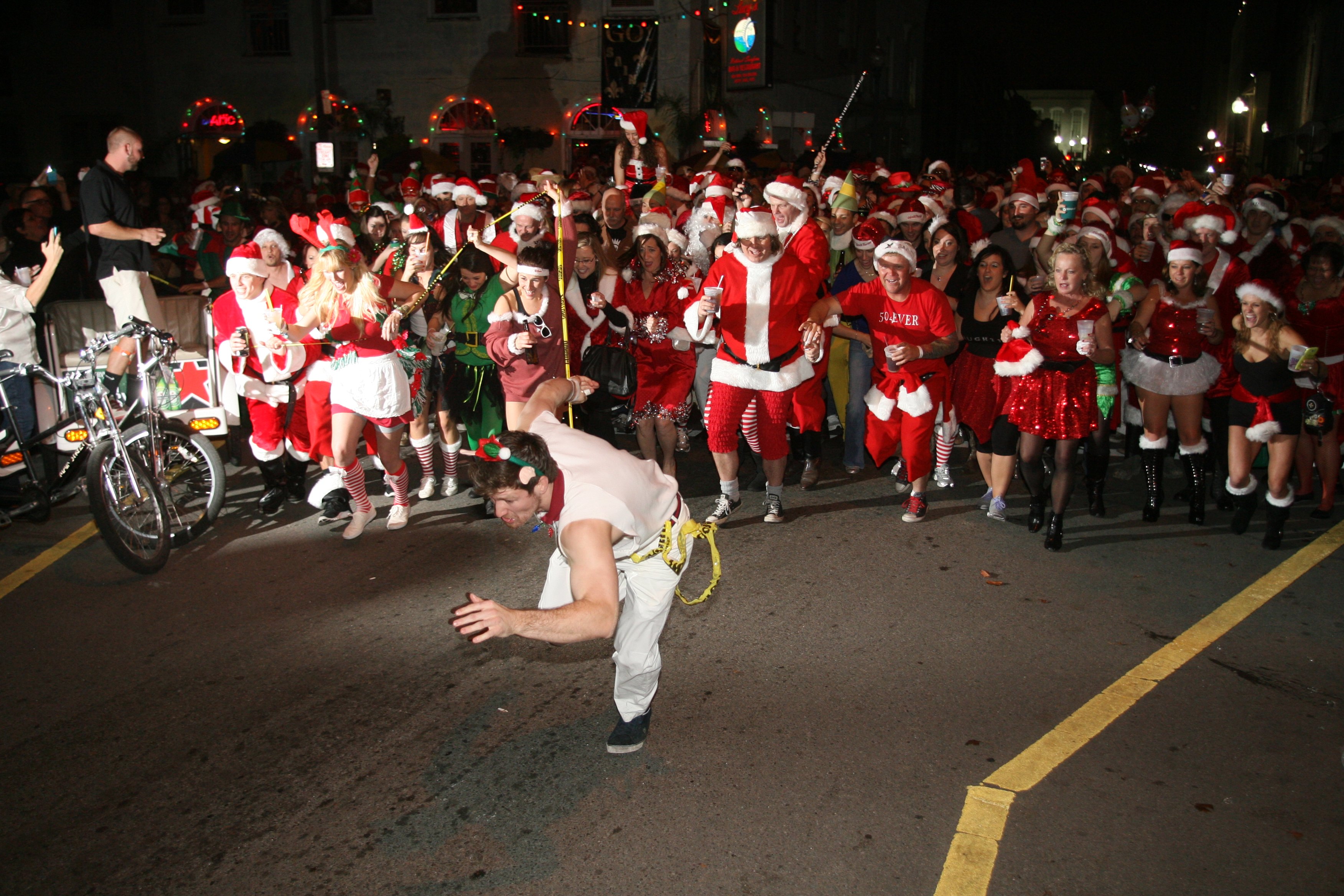 Get your tickets for Running of the Santas