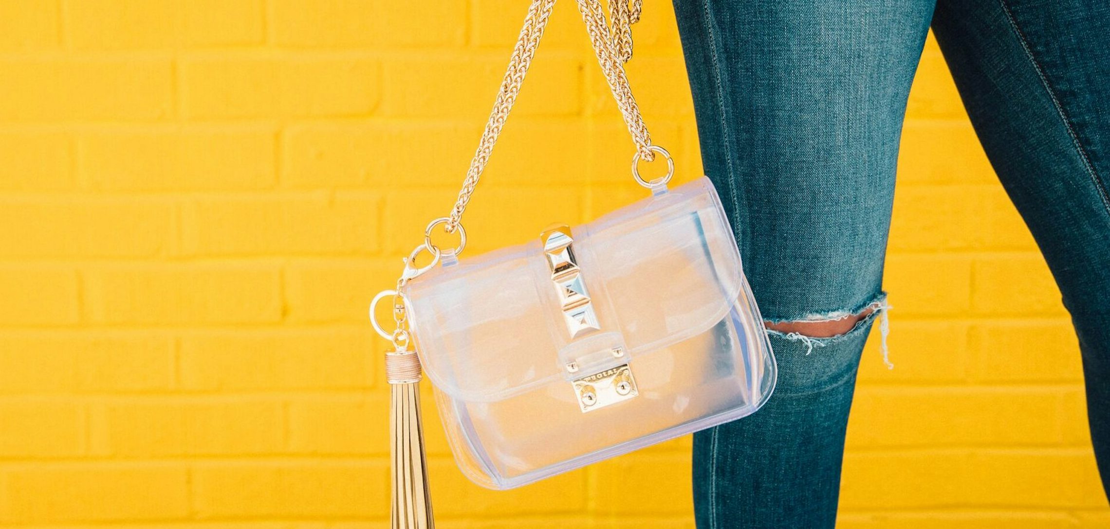 Clearly the best accessory Clear bags perfect for game day